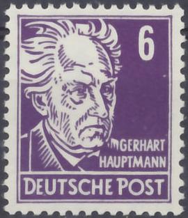 Timbre: Gerhart Hauptmann