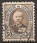 Timbre: Grand-duc Adolphe 1er