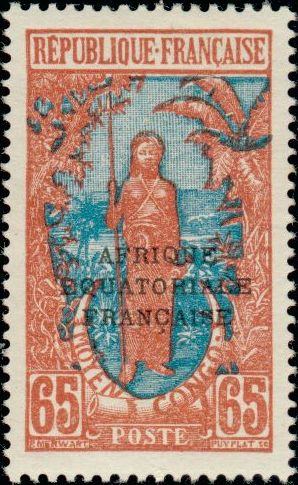 Timbre: Femme Bakalois