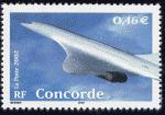 Timbre: Le si&egrave;cle au fil du timbre : Le Concorde