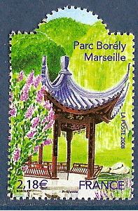 Timbre: Parc Bor&eacute;ly Marseille - du bloc BF0120