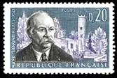 Timbre: 10e anniversaire de la mort de Marc Sangnier
