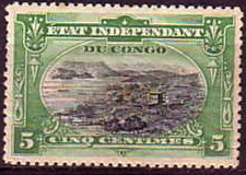 Timbre: Etat ind&eacute;pendant du Congo