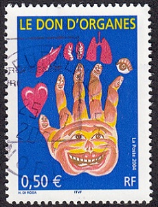 Timbre: Don d'organes