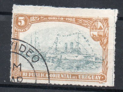 Timbre: Croiseur Montevideo