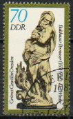 Timbre: Sculpture de Balthasar Permoser