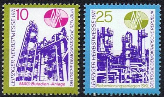 Timbre: Foire d'automne de Leipzig