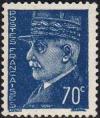 Timbre: Type P&eacute;tain type Prost (bleu)