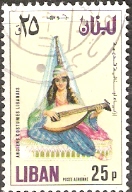 Timbre: Ancien costume