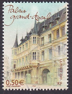 Timbre: Luxembourg : Palais grand-ducal