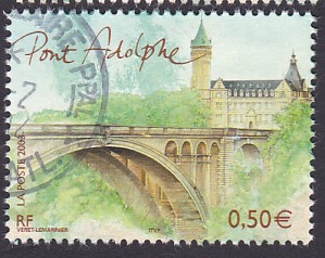 Timbre: Luxembourg - Pont Adolphe