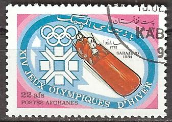 Timbre: J.O. Sarajevo 1984 : le bobsleigh