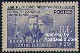 Timbre: Pierre et Marie Curie