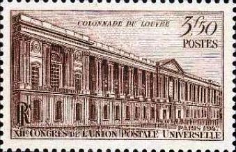 Timbre: Colonnades du Louvre