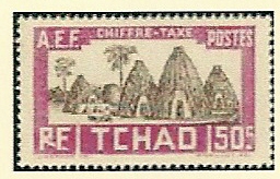 Timbre: Paysages (timbre taxe)