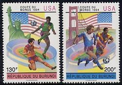 Timbre: Coupe du monde de football USA 94