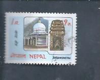 Timbre: Tourisme, temple et statue du Dieu Barah, Barahkshetra