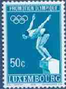 Timbre: J O de Mexico, Natation