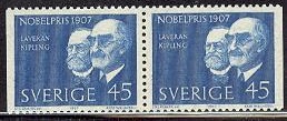 Timbre: Laureats du prix Nobel 