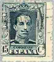 Timbre: Alphonse XIII