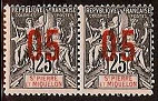 Timbre: Timbre de 1892-1900 surcharg&eacute;