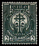 Timbre: Ann&eacute;e Sainte - Symboles