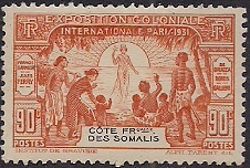 Timbre: COTE DE SOMALIS