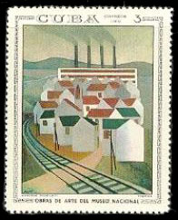 Timbre: Oeuvres d'art du mus&eacute;e national
