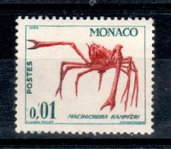 Timbre: Crabe  Macrocheira