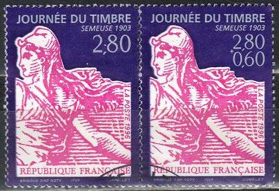 Timbre: Journ&eacute;e du timbre (paire)