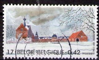Timbre: Ferme &agrave; Hasselt