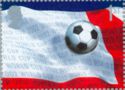 Timbre: Coupe du Monde de football 2002  AUTOCOLLANT