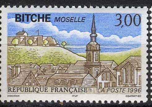 Timbre:  Bitche (Moselle)
