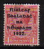 Timbre: Georges V surchag&eacute;