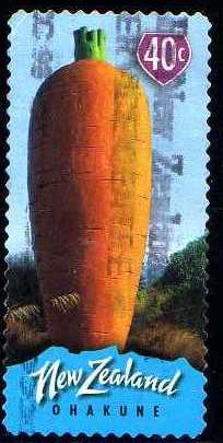Timbre: Sculpture: Carotte de Ohakune