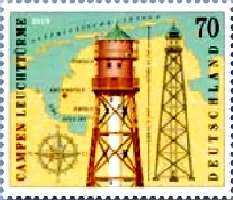 Timbre: Phare Campen