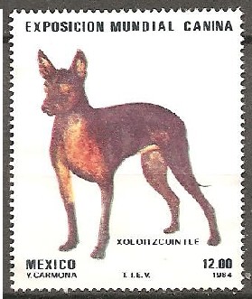 Timbre: Exposition canine mondiale