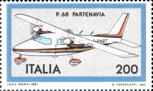 Timbre: P. 68 Partenavia