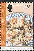 Timbre: Europa L'eau Fruits de mer