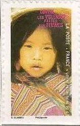 Timbre: Contre les violences faites aux Femmes