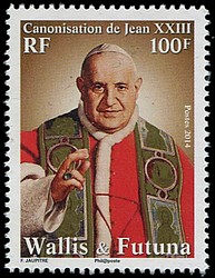 Timbre: Canonisation du Pape Jean XXIII