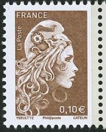 Timbre: Marianne l'Engag&eacute;e