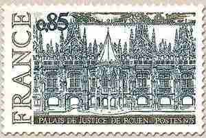 Timbre: Palais de Justice de Rouen 