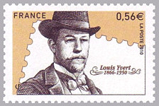 Timbre:  Bourse aux timbres : Louis Yvert