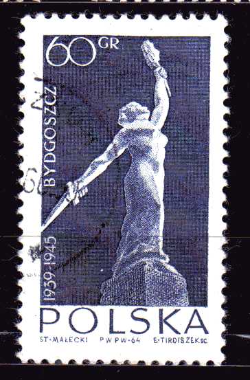 Timbre: Monument de Bydgoszcz