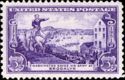 Timbre: George Washington Evacuating Army & Fulton Ferry