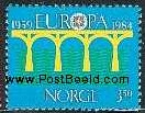 Timbre: Norv&egrave;ge - Europa