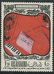 Timbre: MOZART par Dufy