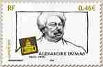 Timbre: Alexandre Dumas