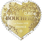 Timbre: Coeur de Boucheron de la Saint-Valentin